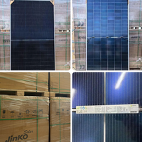 Panneau solaire bifacial Jinko 625W de type N JKM625N-66HL4M-BDV, module TOPCon double vitrage, efficacité de 23,14 % pour les utilités et les projets