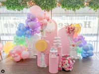Ballons pour bébé fille, ballons en feuille d'or rose avec inscription de lettres pour bébé, pour la décoration de fête de baby shower