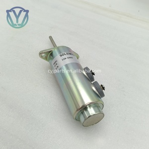 โซลินอยด์วาล์วหยุด 24V รุ่น 110-6465 6T-4122 เหมาะสำหรับเครื่องยนต์ 3306 3406 3204 3304 รถขุด 375 5080 รถตัก 916 936 1106465 - Product Image 6