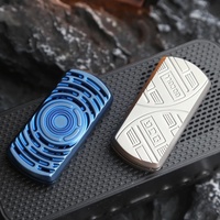 Fourche vibrante EDC en métal magnétique, jouet sensoriel, outil anti-stress et anti-ADHD, cadeau