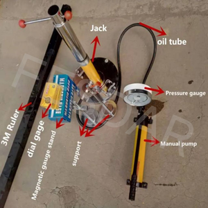 جهاز اختبار تحميل الألواح بدقة عالية لسعة تحمل الأساس وتسوية حمولة التربة - Product Image 6