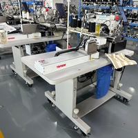 Máquina de Coser Automática Multifuncional TS-816 para Dobladillos de Pantalones y Ropa Interior, Equipo Industrial