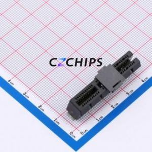 X1618WVS-64-9TV15 PCI/PCIe Connector SMD,P=1mm Connector PCI-E x4 64P 42P Vertical Mount - Product Image 1