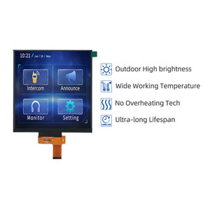 หน้าจอแสดงผลความสว่างสูงขนาด 7.6 นิ้ว 800x800 1000nits IPS MIPI TFT LCD - Product Image 2