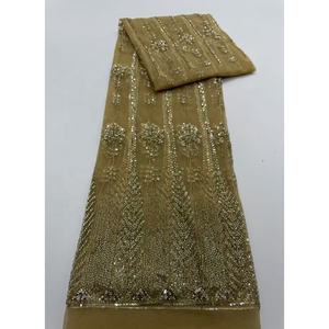 <span class=keywords><strong>Tissu</strong></span> de dentelle de mariée perlée robes de mariée sirène blanches de luxe - Product Image 5