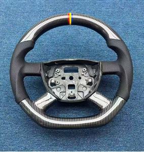 Volante de Fibra de Carbono para Ford Focus <span class=keywords><strong>MK2</strong></span>/<span class=keywords><strong>MK2</strong></span>.5, C-MAX, Transit Connect, Kuga 2004-2011, Directo de Fábrica, MOQ Bajo - Product Image 1