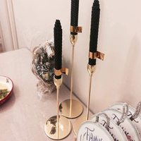 Benutzer definierte Silver Taper Dekoration Tisch Kerzenhalter für Hochzeit Dining Candlesticks