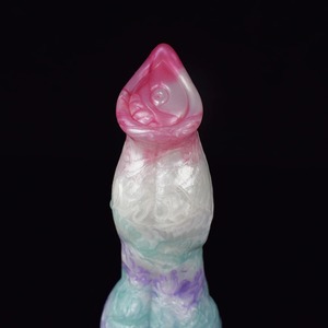 Nnsx Nieuwe Ontwerp 11.6 Inch Grote Knoop Dildo Mooie Kleur Silicium Enorme Hond Penis Dildo Met Sucker - Product Image 3