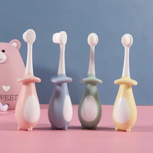Brosse à dents pour enfants, mignonne, de dessin animé, durable, à poils doux, facile à utiliser - Product Image 1
