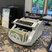 Rongyi 2021 validateur de billets de banque compteur de factures reconnaissance automatique des devises détection UV/magnétique pour multi-devises