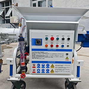 เครื่องพ่นปูน Derutu Dm-Mix 100L กำลังไฟ 5.5 กิโลวัตต์ มอเตอร์แบบสองแกน สำหรับพ่นปูนซีเมนต์ คอนกรีต และฉาบปูน ระยะพ่นแนวตั้ง 30 เมตร - Product Image 4