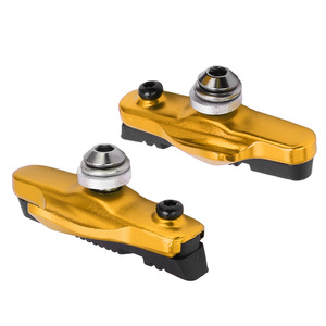 2 Piezas de Pastillas de Freno Mi.<span class=keywords><strong>xim</strong></span> Tipo Cajón de Aleación de Aluminio para Bicicleta, Bajo Ruido, Anti-Fricción, Doradas - Product Image 5