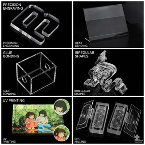Láminas Acrílicas de Alta Transparencia, Paneles de Plástico Transparente Gruesos, Procesamiento Personalizado, Corte de Precisión Láser - Product Image 3