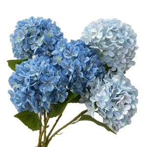 Hortensia Artificial Meng Jie, Tallo Único, Color Morado, Flor de Plástico para Decoración de Mesa de Salón - Product Image 5