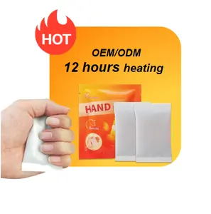 Ce Iso Msds Air Activated Instant Hot Handen Warmte Pocket Packs Wegwerp Zelf Verwarming Patch Lijm Warmer Pad Hand Warmers