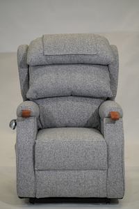 Modern Electric Recliner Chair <b>One</b> Seater Extendable <b>Zero</b> Gravity Power lift Sofa with dual motors and and movable wheels - Product Image 4