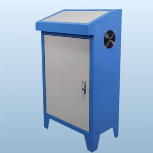 Consola de Distribución Industrial de Bajo Voltaje con Control PLC, Monitores Duales, Consola de Estación de Trabajo Eléctrica de Alta Resistencia - Product Image 6
