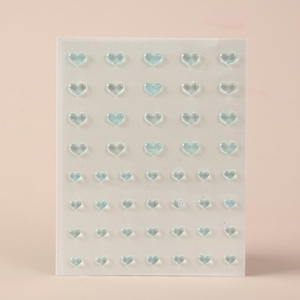 Almohadillas para los ojos, almohadillas para los ojos con cristales, perlas, fiesta, sin pegamento, para <span class=keywords><strong>la</strong></span> <span class=keywords><strong>frente</strong></span>, cara, diamantes de imitación, Acrílico - Product Image 4