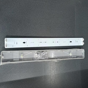 T8 2 футов флуоресцентная трехсторонняя лампа Ip65 Pc крышка АБС Нижняя Водонепроницаемая светодиодная лампа - Product Image 5