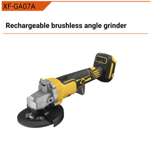 Meuleuse d'angle sans fil 21V sans balais, batterie Li-ion, chargeur rapide, usage industriel et DIY XF-GA07A 850W pour découpe et polissage métal/pierre - Product Image 2