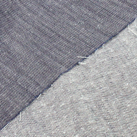 52% coton 48% lin mélangé de haute qualité meilleure vente tissu de jeans