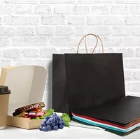 Sac de transport en carton pour achat de vêtements écologique personnalisé Sac en papier bon marché pour cadeau de boutique avec poignée de perforation à œillet