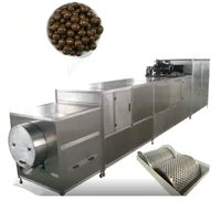 Machine de formage automatique de rouleaux de refroidissement de fèves de chocolat, machine de moulage de lentilles de chocolat pur