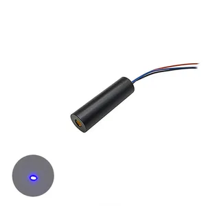 Hot Selling Compact D12mm 450nm 0.5mW 3V 5V 12V 24V Class I TTL PWM Glass Lens Industrial Grade Blue Dot laser Diode Module