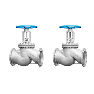 Válvula de Globo de Grado Alimenticio de Acero Inoxidable CF8 de Alta Calidad, Grado Industrial, DN400 PN16, Conexión Manual por Brida para Agua - Product Image 3