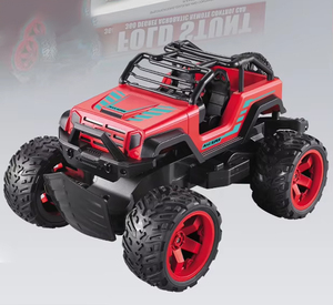 Jouet télécommandé à 4 canaux pour voiture <span class=keywords><strong>RC</strong></span> sur radiocommande 4x4 pour garçons - Product Image 1