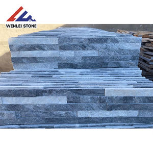 Piedra de Cultura Apilada de Color Gris Amarillo Pizarra para Revestimiento de Paredes Exteriores - Product Image 2