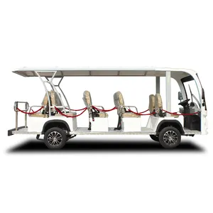 Mini ônibus de turismo conversível de 14 lugares personalizado com tração elétrica para recepção de 4 rodas para venda