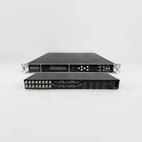 Encodeur H264 SD DIGICAST 8 16 24 canaux CVBS vers sortie IP, prend en charge l'insertion de logo, de sous-titres et de code QR