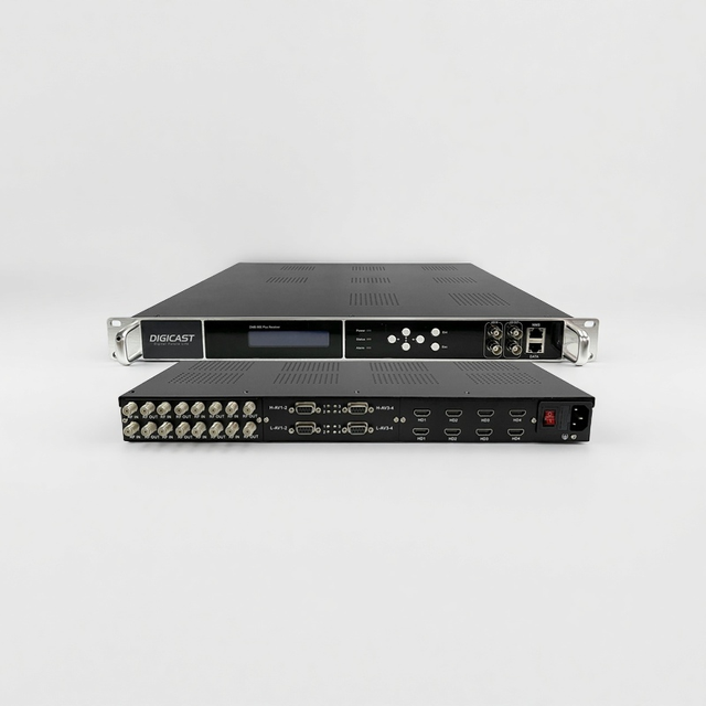 DIGICAST 8 16 24 Channel  CVBS to IP Output H264 SD Encoder Support LOGO, Caption, QR Code Insertion