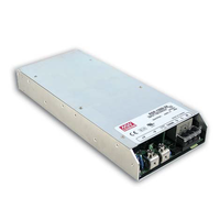Amplificateur opérationnel haute tension MEANWELL RSP-1000-12 100W 12V 60A, boîtier SMD-DIP, application LGA, prêt pour la connexion en parallèle, affichage LED