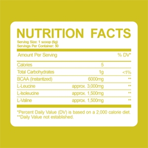 Échantillon Gratuit Formule Personnalisée <span class=keywords><strong>BCAA</strong></span> Amino Bulk <span class=keywords><strong>Bcaa</strong></span> 2:1:1 Poudre Complément Sportif Santé EAAS Acides Aminés Essentiels en Poudre - Product Image 2