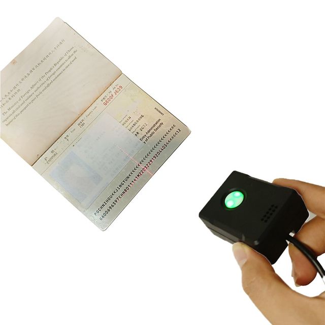 Passport Reader MRZ OCR Scanners 2D QR Code Reader Module HS-2010MRZ