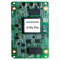 Приемная карта Novastar A10s Pro с процессором обработки изображений 512x512, компенсацией тепловых эффектов, полной калибровкой градации серого, Ethernet/USB
