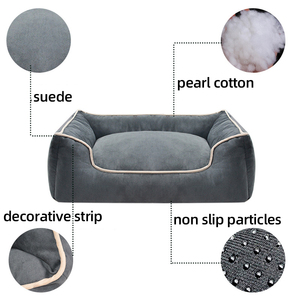 Peppy Buddies XL, cama moderna de lujo para perros y mascotas, cojín de gamuza Universal extraíble, sofá antideslizante de espuma viscoelástica para mascotas, gatos calientes - Product Image 3