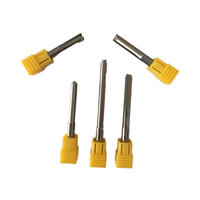 Fresa de carburo de dos flautas personalizable OEM Freeze Biai Perlen Messer CNC Bit Plotter Kit para madera MDF y cortador de madera