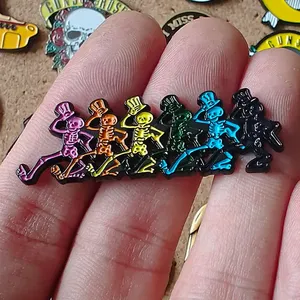 Custom Craft Rock Band Enamel Pin Personalized Music Series Cartoon Brooch Lapel <strong>Badge</strong> For Backpacks Gifts - Product Image 2
