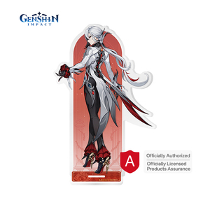 2025 nouveautés véritable <span class=keywords><strong>Genshin</strong></span> Anime Merch clair acrylique présentoir <span class=keywords><strong>Tartaglia</strong></span> Childe personnage acrylique voyageur debout - Product Image 5