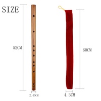 Wholesale Wind Instrument Professional C/D/E/F/G Tone Key Chinese Bamboo Flute