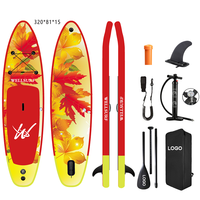 Tabla de Paddle Surf Inflable Personalizada de 320 cm, Tabla ISUP, Tabla de Pesca, Tabla de Surf Inflable