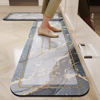 Tapis de solde cuisine imperméable rembourré strié tapis de buanderie tapis de coureur tapis de cuisine tapis et tapis lavables