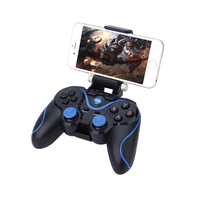 Manette de jeu sans fil pour téléphone portable avec logo personnalisé, double moteur, console de jeu, joysticks, gâchettes, manette de jeu avec support de téléphone