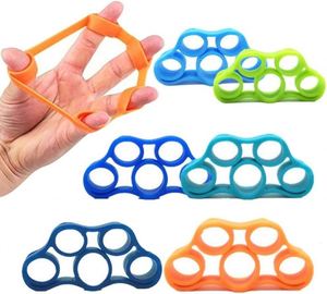 Finger Strength Trainer Silicone Finger Trainer, Multi-Functional Hand Exerciser for Finger <b>Stretching</b> & Recovery - Product Image 1