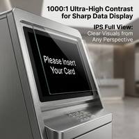 Modul Layar Sentuh LCD IPS TFT 15.6 Inci 1920X1080 EDP Kompatibel NV156FHM-N61 PCAP G+G TMK Workstation Industri Tertanam HMI