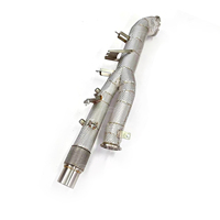 MPER pour Porsche 992.2 GTS T304 Downpipe en acier inoxydable avec bouclier thermique, mise à niveau turbo, son sportif, Plug and Play