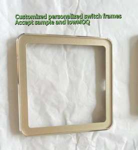 Interruptores <span class=keywords><strong>de</strong></span> Luz Táctiles <span class=keywords><strong>de</strong></span> Alta Calidad, Marco <span class=keywords><strong>de</strong></span> Interruptor <span class=keywords><strong>de</strong></span> Control por <span class=keywords><strong>Voz</strong></span> <span class=keywords><strong>de</strong></span> Aleación <span class=keywords><strong>de</strong></span> Aluminio para Hogares Inteligentes - Product Image 2